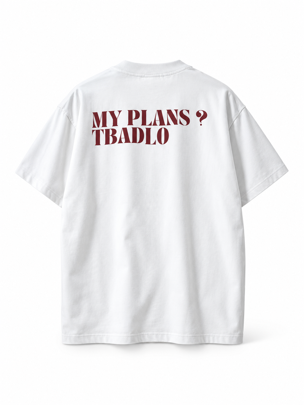 Pack Couple « Les Plans Tbadlo » – Duo de T-shirts Blanc & Rose 🤍🩷
